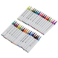 thumbnail image 3 of ANGGREK 36pcs Double Tip Markers Triangular Pen Holder 36color Water Soluble Portable Transparent Boxed Coloring Markers For Art,Art Markers,Drawing Markers, 3 of 8