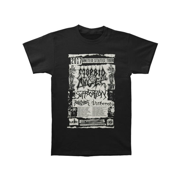 Morbid Angel - Morbid Angel Men's Tour Admat-Tour Dates T-shirt Black ...