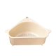 thumbnail image 1 of Estante de almacenamiento triangular, bandeja de filtro para fregadero, colador de goteo sobre fregadero (Beige), 1 of 5
