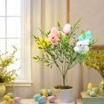 thumbnail image 4 of Clearance Under $5!Yyuenw Artificial Easter Spray Vine with Pastel Easter Eggs and Berries pring Floral Picks Easter Stems for Spring Party Flower Arrangement Wreath Deco, 4 of 5