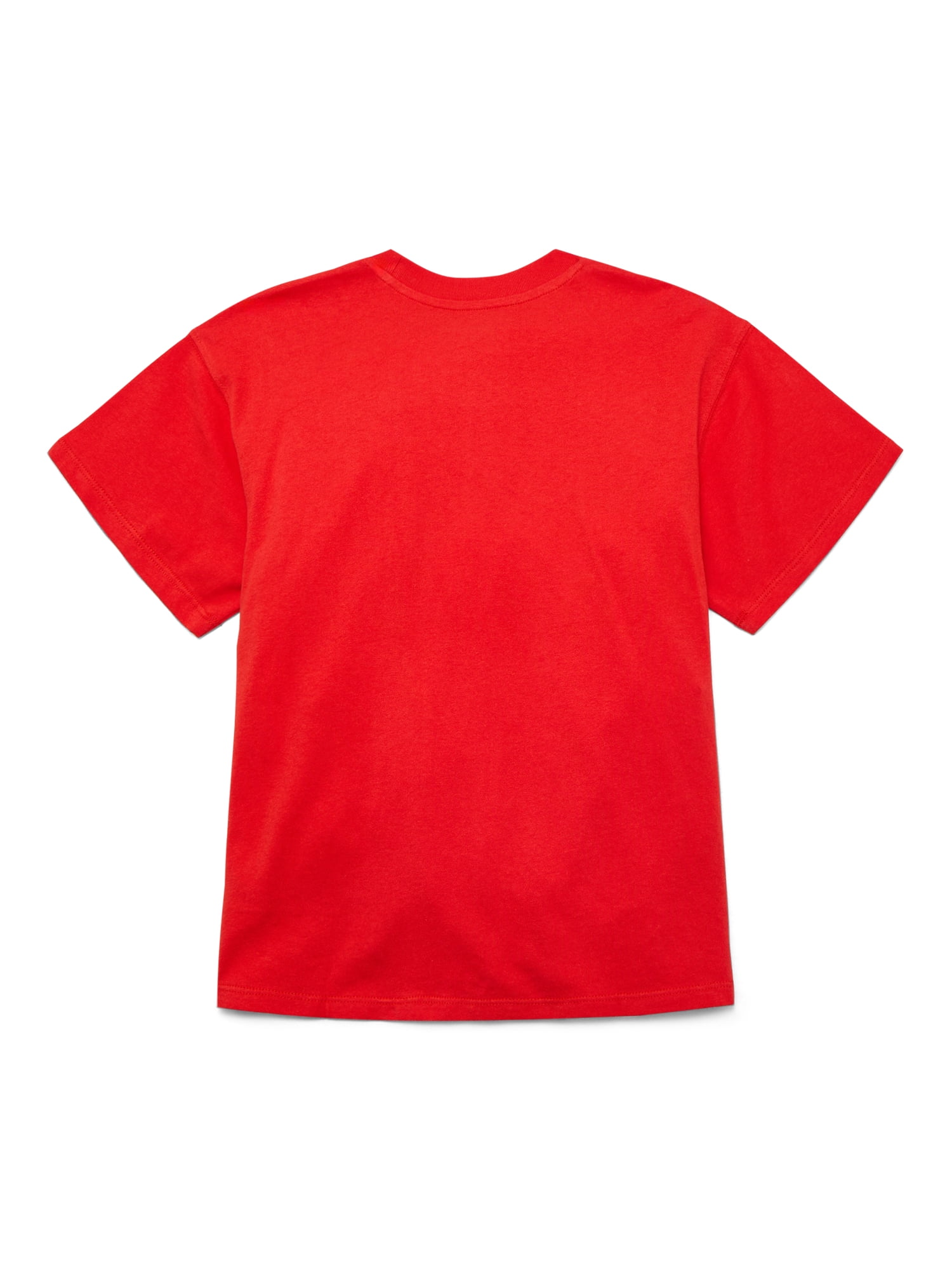 Weekend Academy Girls Short Sleeve Boxy Graphic T-Shirt, Sizes 4-18