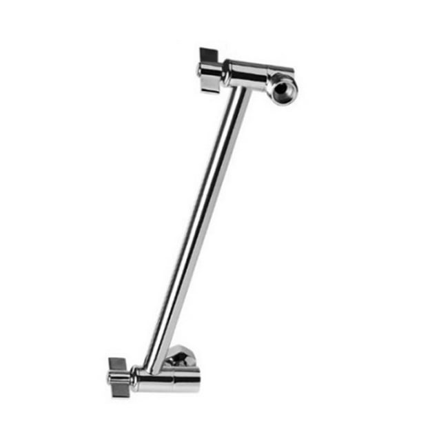 Adjustable Shower Extension Arm with Knobs Lower or Raise Any Rain or Handheld Showerhead Shower Head Extension Arm ,Easy to Install