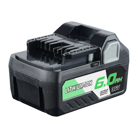 Dasnite Upgrade 36V/18V 6.0Ah Lithium Ion Battery Replacement Compatible with Metabo HPT Multivolt Battery, 371751M 372121M BSL36A18 BSL36B18 Cordless Power Tools