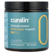 Curalin Clinically Tested Blood Sugar Support, 180 Capsules - 6 Pack