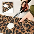 thumbnail image 6 of Yayeee Faucet Mat for Kitchen Sink 14.7" Diatomite Long Splash Guard Pad, Leopard Pattern, 2 Pack, 6 of 7