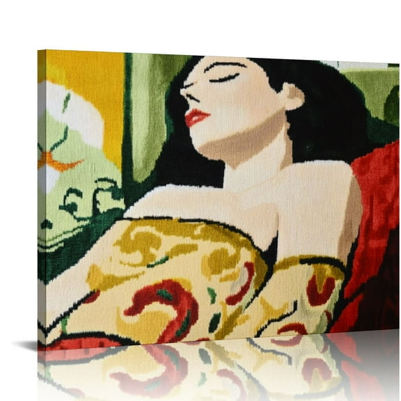 woman Canvas Wall Art Living Room Bedroom Home Office Wall Decor Canvas Wall Art