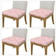 thumbnail image 2 of Disketp Pig Polka Dot for Square Chair Cushion Covers for Hotel, Bedroom, Office,Machine Washable-Four Pieces, 2 of 7