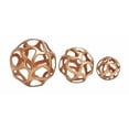 thumbnail image 1 of Lustrous Aluminum Decorative Ball Set Of 3, 1 of 1