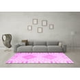 thumbnail image 3 of Ahgly Company Indoor Square Southwestern Pink Country Area Rugs, 7' Square, 3 of 4