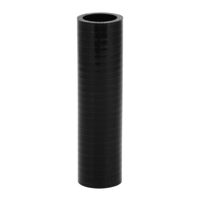 Ofertas Únicas 1 Pcs Manguera de Silicona para Automóvil de 25mm/0.98'' ID 127mm/5'' Longitud 0 Grados Negra Manguera de Refrigerante Universal