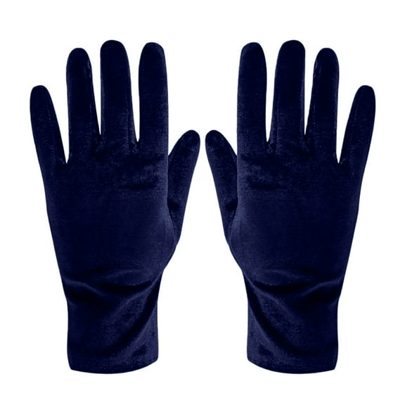 CYSFASHION Christmas Gifts Compression Gloves Thermal Soft Strecty Wool Liner Man Gloves Winter Blue