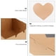thumbnail image 5 of EeaseMX 40 cajas para pasteles, cajas creativas para alimentos con ventana transparente, 5 of 7