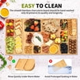 thumbnail image 6 of Charcuterie Board Set 3 in 1 Magnetic Extra Large Cheese Platter, 6 of 9