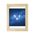 thumbnail image 1 of Meteoric Rise Beautiful Lucky Stars Desktop Adorn Photo Frame Display Art Painting Wooden, 1 of 3