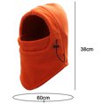 thumbnail image 2 of Máscara de equitación Estrela, máscara de esquí con capucha de forro polar resistente al viento, máscara cálida y gruesa con protección contra el frío, 2 of 5