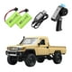 thumbnail image 3 of Coche RC Crawler 1/12, camión RC 4WD para carretera, coche de juguete eléctrico 4WD, juguete de , mini camioneta RC Rock Crawler para arena, 2 baterías, 3 of 9