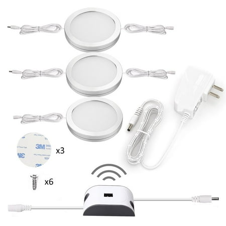 ustellar updated led under cabinet lighting kit 510lm hand wave