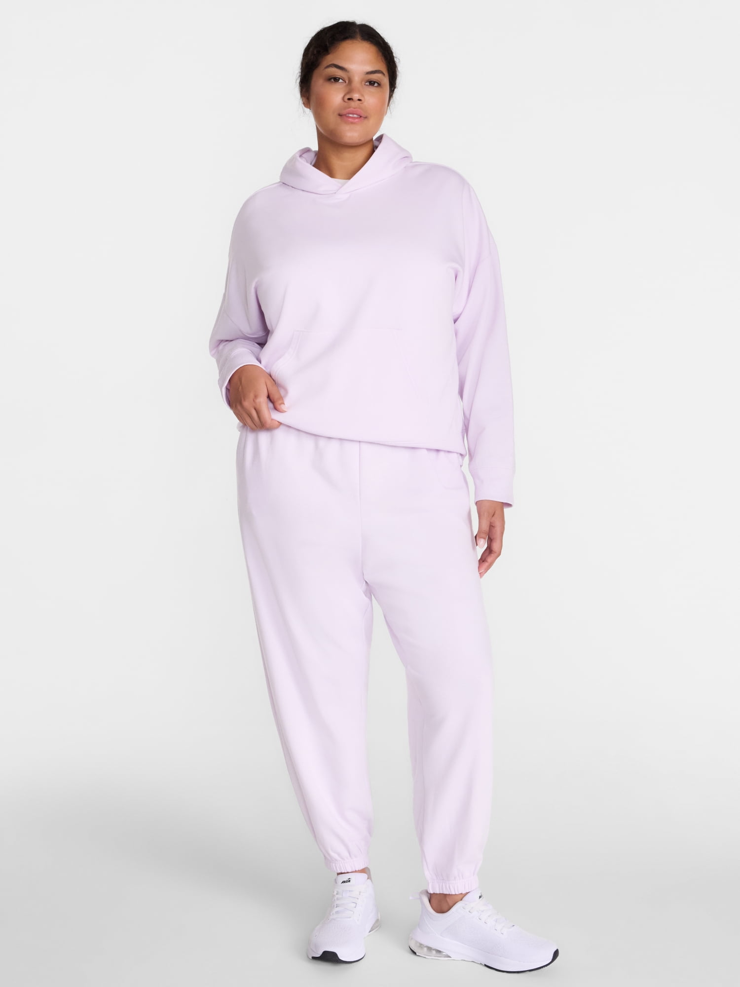 Athletic Works Women's and Women's Plus Super Soft Fleece Joggers, Sizes XS-4X