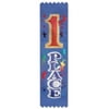 Pack of 30 Royal Blue "1st Place School" and Sports Award Ribbons 6.25"