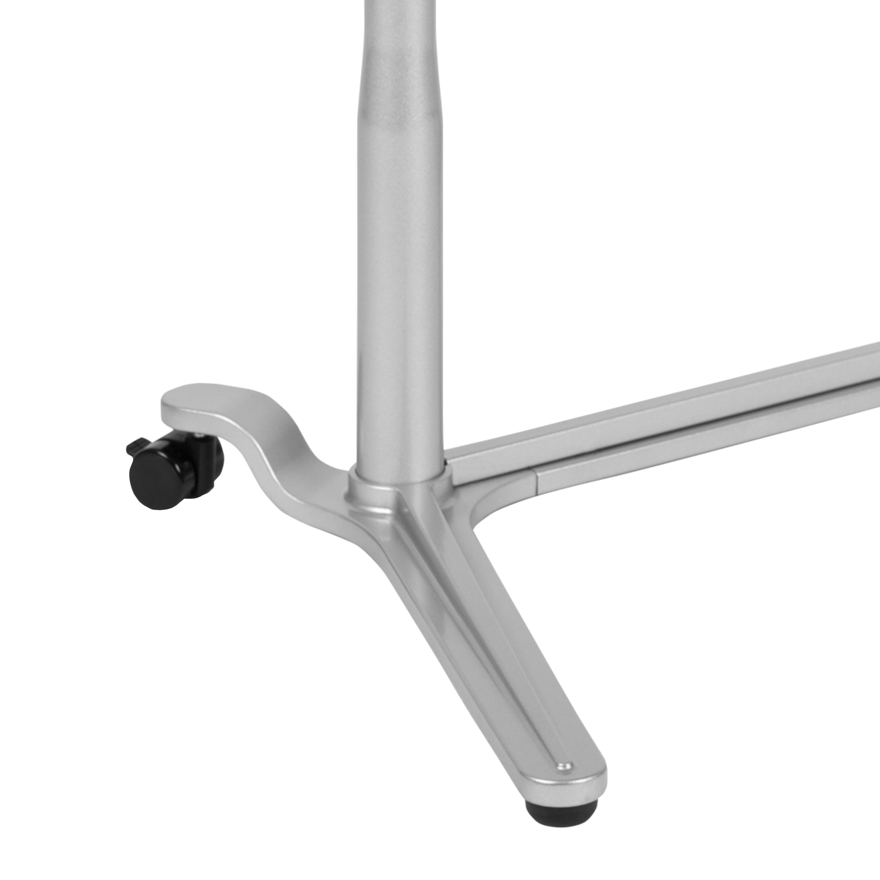 Emma + Oliver Sit-Down, Stand-Up Black Ergonomic Computer Desk - Standing Desk