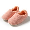 thumbnail image 2 of House Slippers Women Plus Velvet Lambswool Slip-On Closed Toe Slippers, 2 of 8