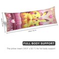 thumbnail image 2 of Funda de almohada Pokémon, funda de almohada larga de cuerpo entero, almohada de compañero de juegos para niños, cojín de sofá, muebles para el hogar, decoraciones de cama de 20" x 54", 2 of 5