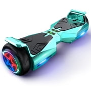 MOSTA All Terrain Self-Balance Scoote ,Electric Scooter Board for Kids & Adults with Bluetooth and Led Lights,6.5 inch,165 lbs capacity Perfect Gift