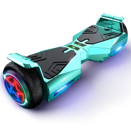 MOSTA All Terrain Self-Balance Scoote ,Electric Scooter Board for Kids & Adults with Bluetooth and Led Lights,6.5 inch,165 lbs capacity Perfect Gift