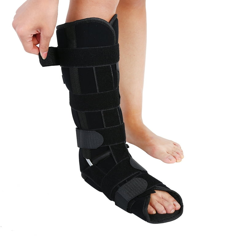 FAGINEY Foot and Ankle Stabilizer Shin Splint Adjustable Calf Support Strap  Ankle Stabilizer Medical Leg Support Brace