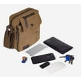 thumbnail image 4 of LANFENG Canvas Small Messenger for Men Women, Mini Crossbody Shoulder Chest Travel Bag, Multi-pocket Purse, 4 of 9