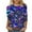 Multicolor, variant on BVOFAR Womens Sparkly Sequin Tops 3/4 Sleeve Glitter Party Shirts Crewneck Casual Loose Fit Blouses 2025