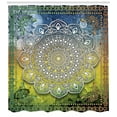 thumbnail image 3 of Ambesonne Ethnic Shower Curtain, Mandala Boho, 69"Wx70"L, Multicolor, 3 of 3