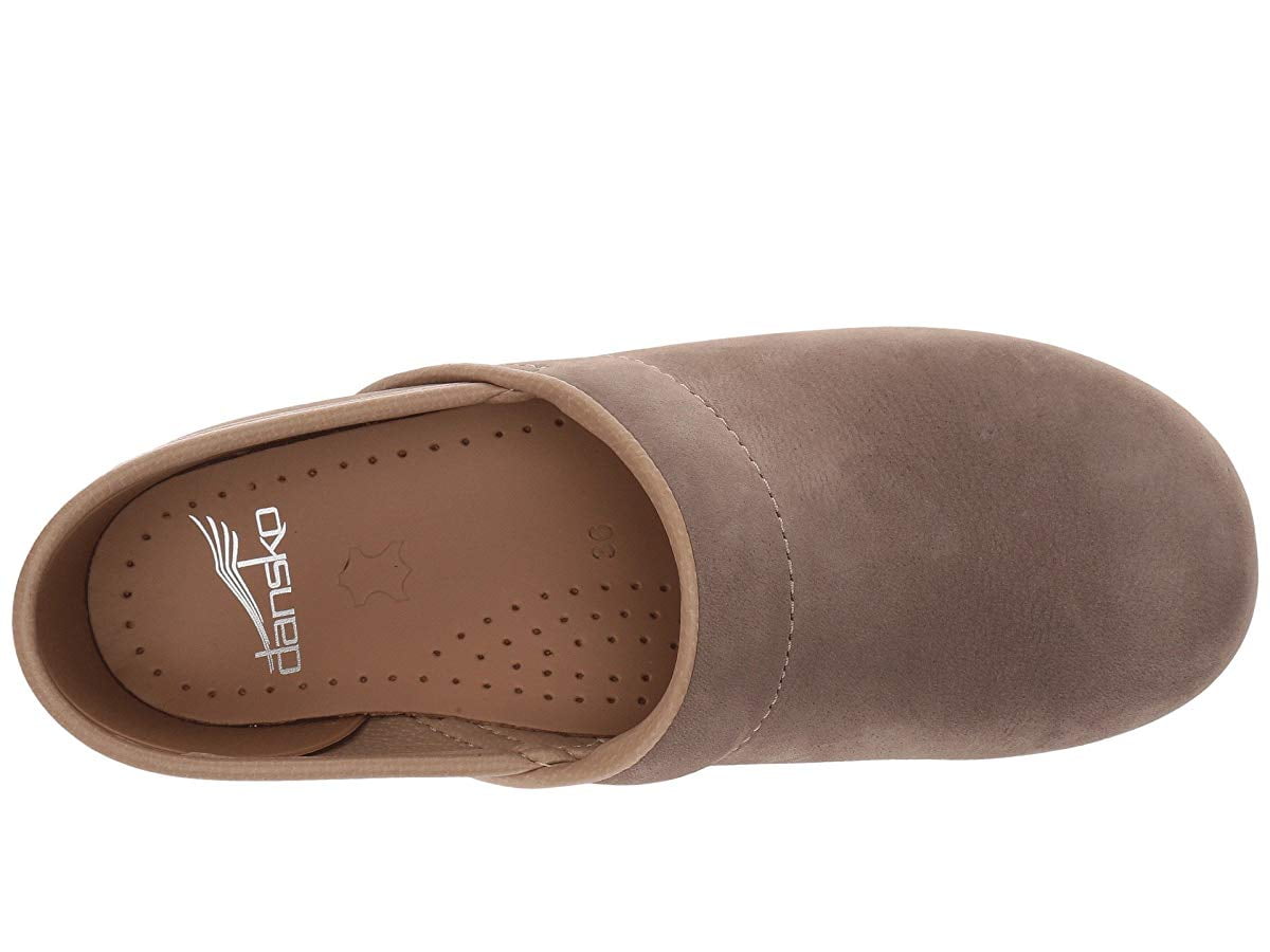 dansko professional taupe milled nubuck