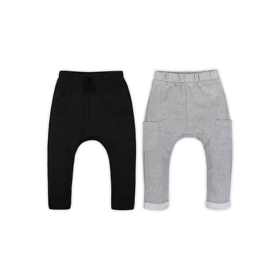 Little Star 100% Organic Cotton 2-Pack Baby Boy Pants