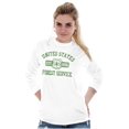 thumbnail image 4 of United States Forest Service Camping Long Sleeve TShirt Men Women Brisco Brands M, 4 of 6