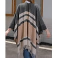 thumbnail image 6 of Zhengup Women's Elegant Shawl Wraps Open Front Cardigan Sweater for Travel Plane Blanket, 6 of 6