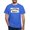 Royal, variant on CafePress - Pickleball Rocks With Yellow Ball B T Shirt - Men's Classic Cotton T-Shirts