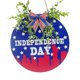 thumbnail image 2 of Independence Day Wooden Board Door Decoration Interior Decoration Festival Celebration Hanging Board Decoration, 2 of 6
