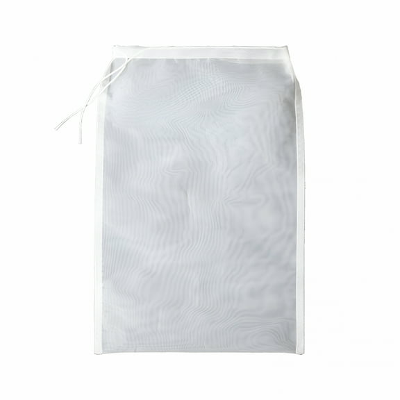 ACDANC Soy Milk Filter Bag | Fine Mesh Nylon Food Strainer | Cold Brew Coffee, Nut Milk, Juice, Jelly, Wine Making | Super Dense 200 Micron Reusable Gauze | Double Stitched | 20X30Cm | 5 Pack
