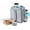 Pale Frost, variant on Titan by Arctic Zone Expandable Lunch Box – Insulated, Crush-Resistant Cooler with 2 Ice Walls & Leak-Proof Lining – Meal Prep Bag with Strap & Container for Work & Travel | Black