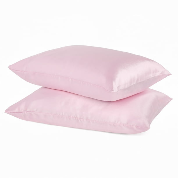 Smooth and Silky Luxury Satin Pillowcases (package of 1 pair) Walmart