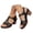 Black, variant on Women's Open Toe Heels Sandals Block Platform Dress Pumps Slingback Walking Shoes Red 8