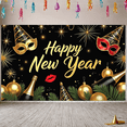 thumbnail image 4 of Decorative Design New Year Banner Festive Theme Celebration Banner for Holiday Event Indoor Decoration Party Backdrop, 4 of 5