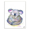 thumbnail image 1 of Stupell Industries Colorful Cute Koala Family Animal Watercolor Painting Wall Plaque by Marc Allante, 1 of 5