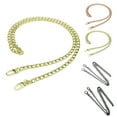 thumbnail image 3 of Colorful Purse Flat Chain Replacement Buckles Metal Chain Strap Accessories Handbag Shoulder Bag Crossbody, 3 of 9