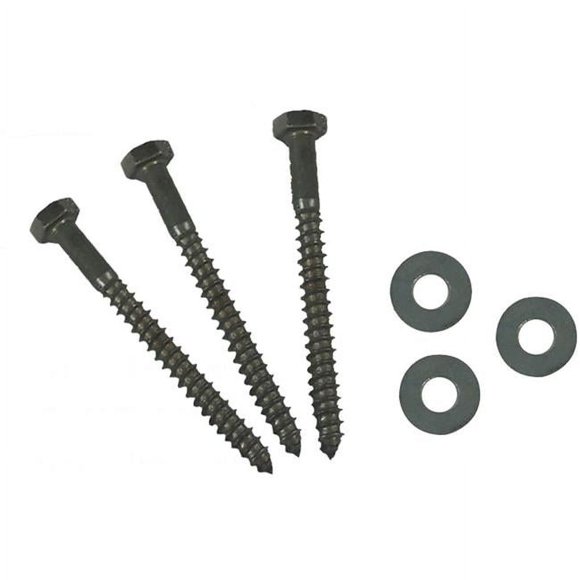 AP Products 1104.1057 0.375 x 6 in. Hex Lag with Washer - Pack of 25
