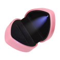 thumbnail image 2 of ziyahi Heart Shaped LED Ring Box with Bearer Ring Ring Engagement LED Light Box Pink Box, 2 of 6