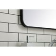 thumbnail image 5 of Soft corner metal rectangular mirror 22x30 inch in Black, 5 of 5