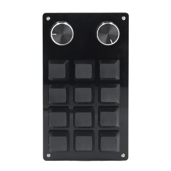 Teclado mecánico para juegos Nikou 12 teclas acabado de lujo