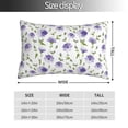 thumbnail image 2 of Sikiie Purple Chicory Pillow Covers, Throw Pillow Case Cushion Covers,Cushion for Bedroom,Couch,Home-14"x20", 2 of 6